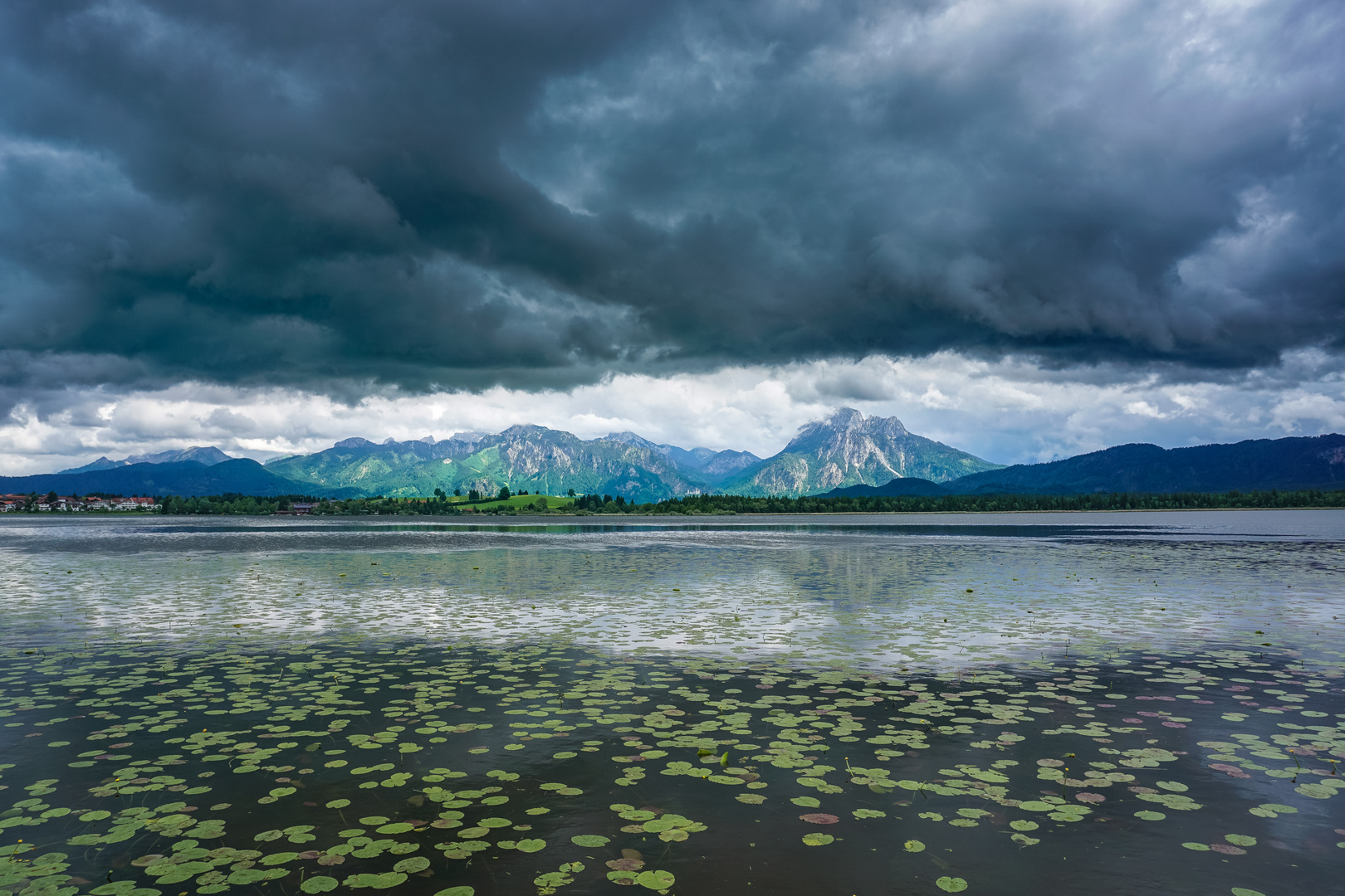 Wetterstimmung am Hopfensee