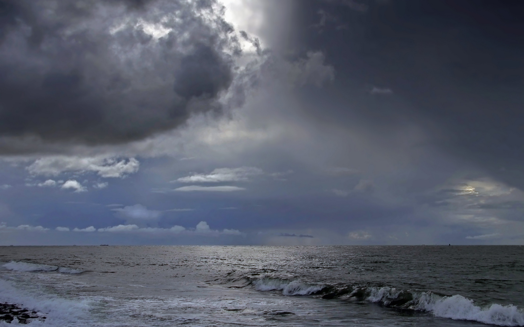 Wetterstimmung am Meer