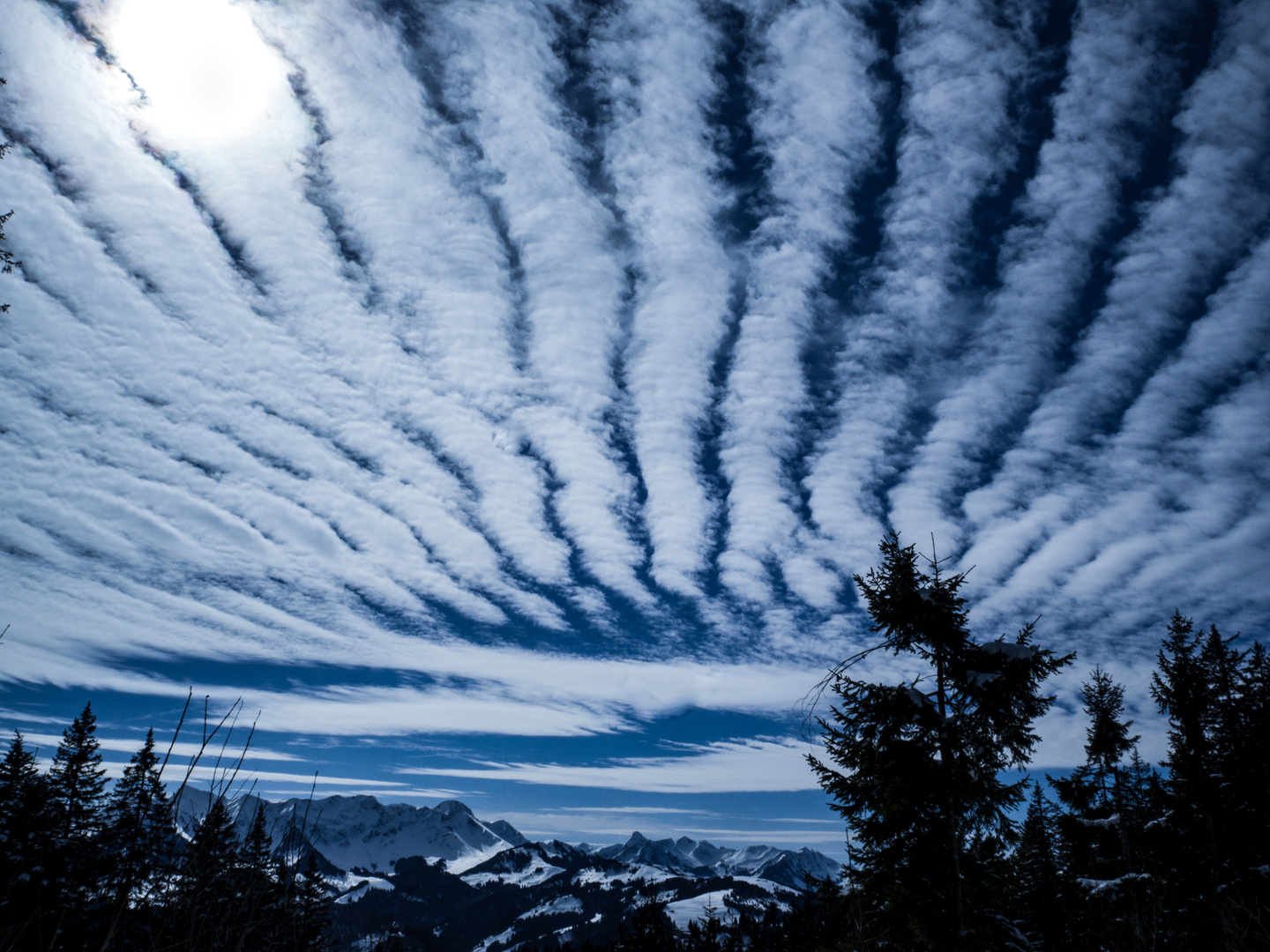 Wetterstimmung auf dem Gantrisch