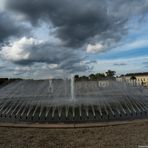 Wetterstimmung im Großen Garten in Hannover-Herrenhausen