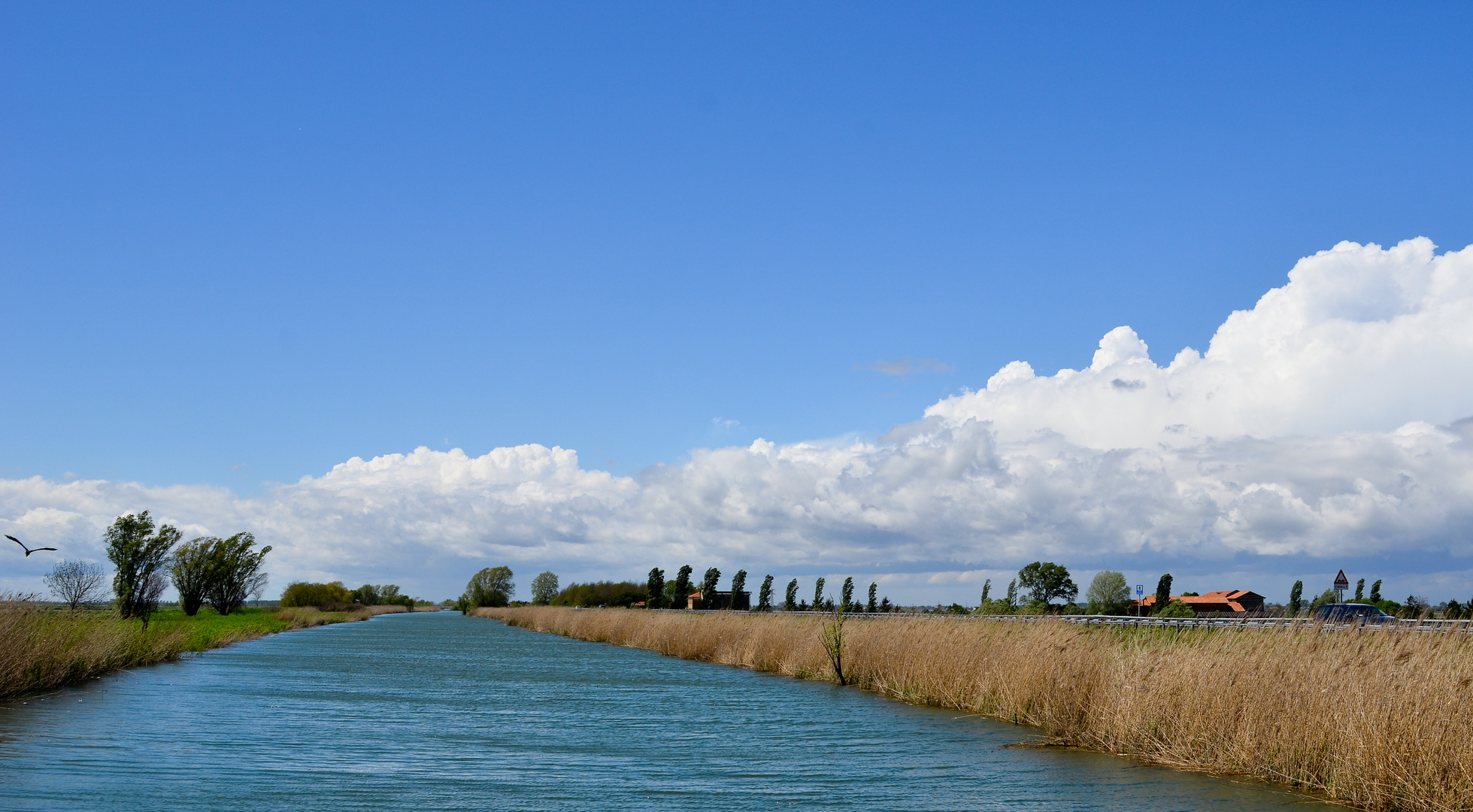 Wetterstimmung in der nähe von Jesolo