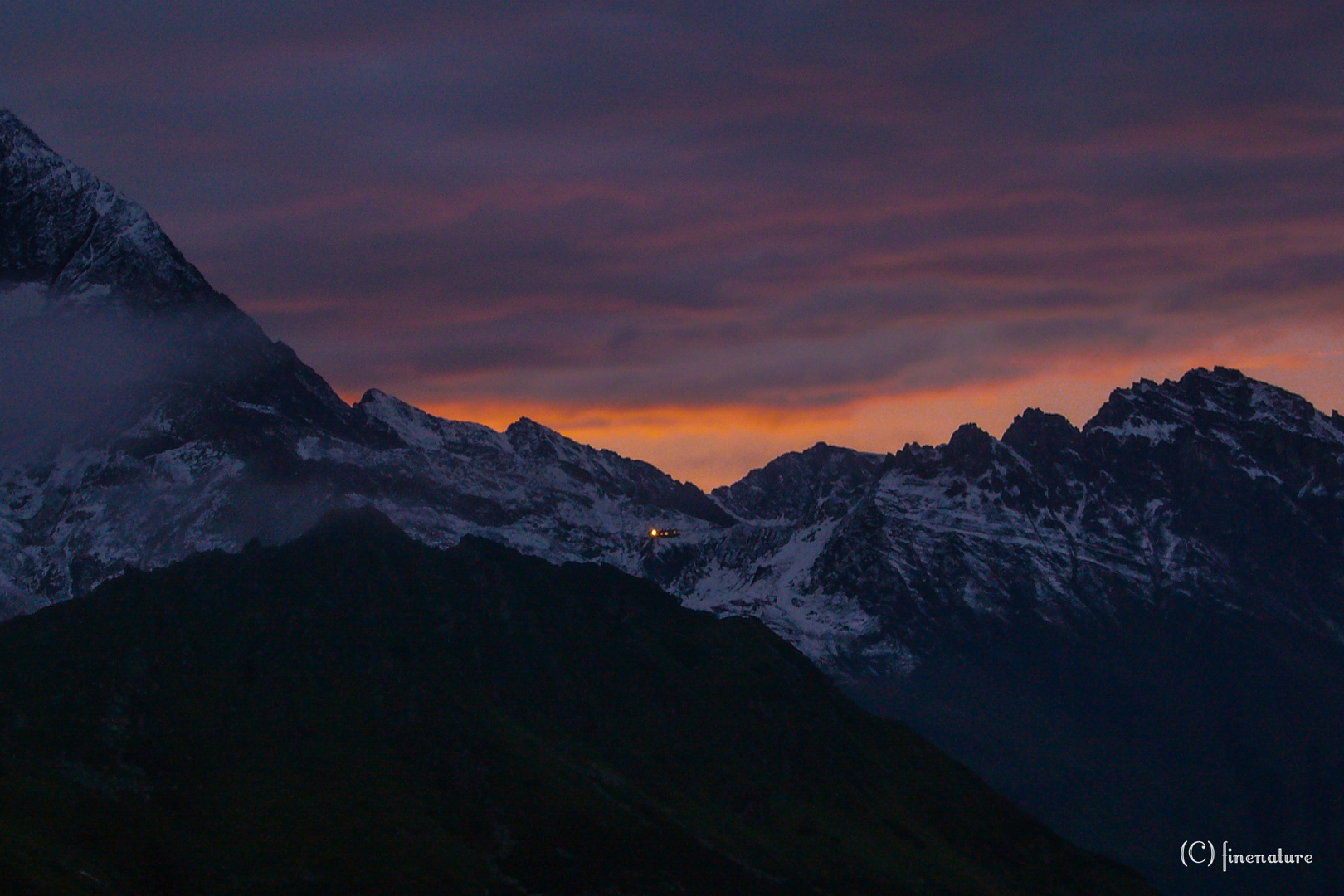 Wettersturz in den Stubaier Alpen