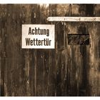 Wettertür