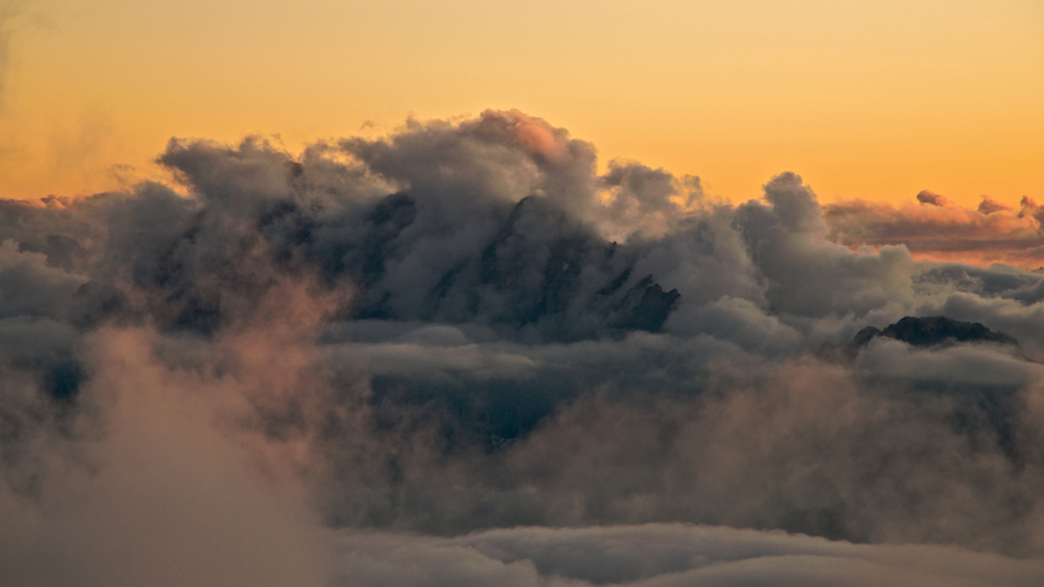 Wetterumbruch in den Alpen