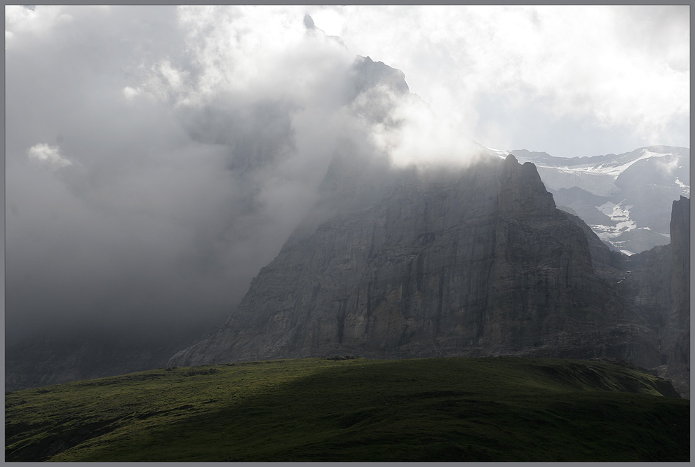 Wetterumschlag am Eiger