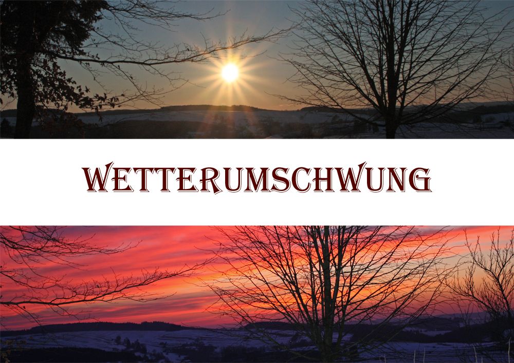 Wetterumschwung