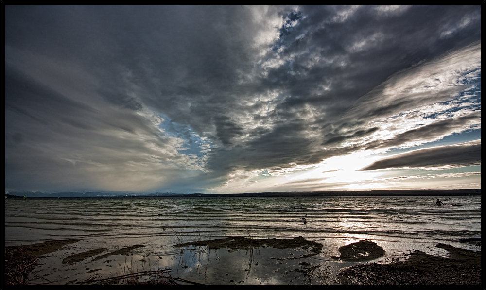 Wetterumschwung am Ammersee