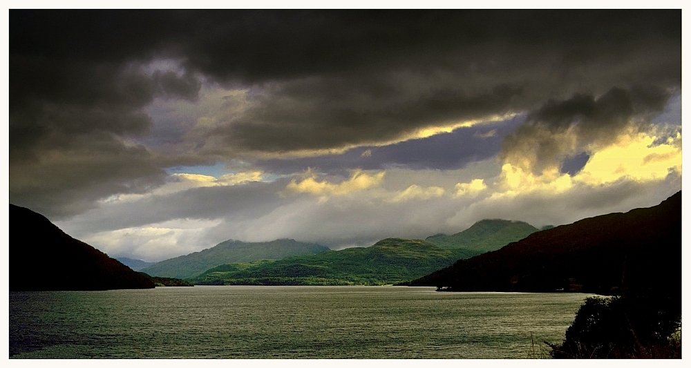 Wetterumschwung am Loch Lomond