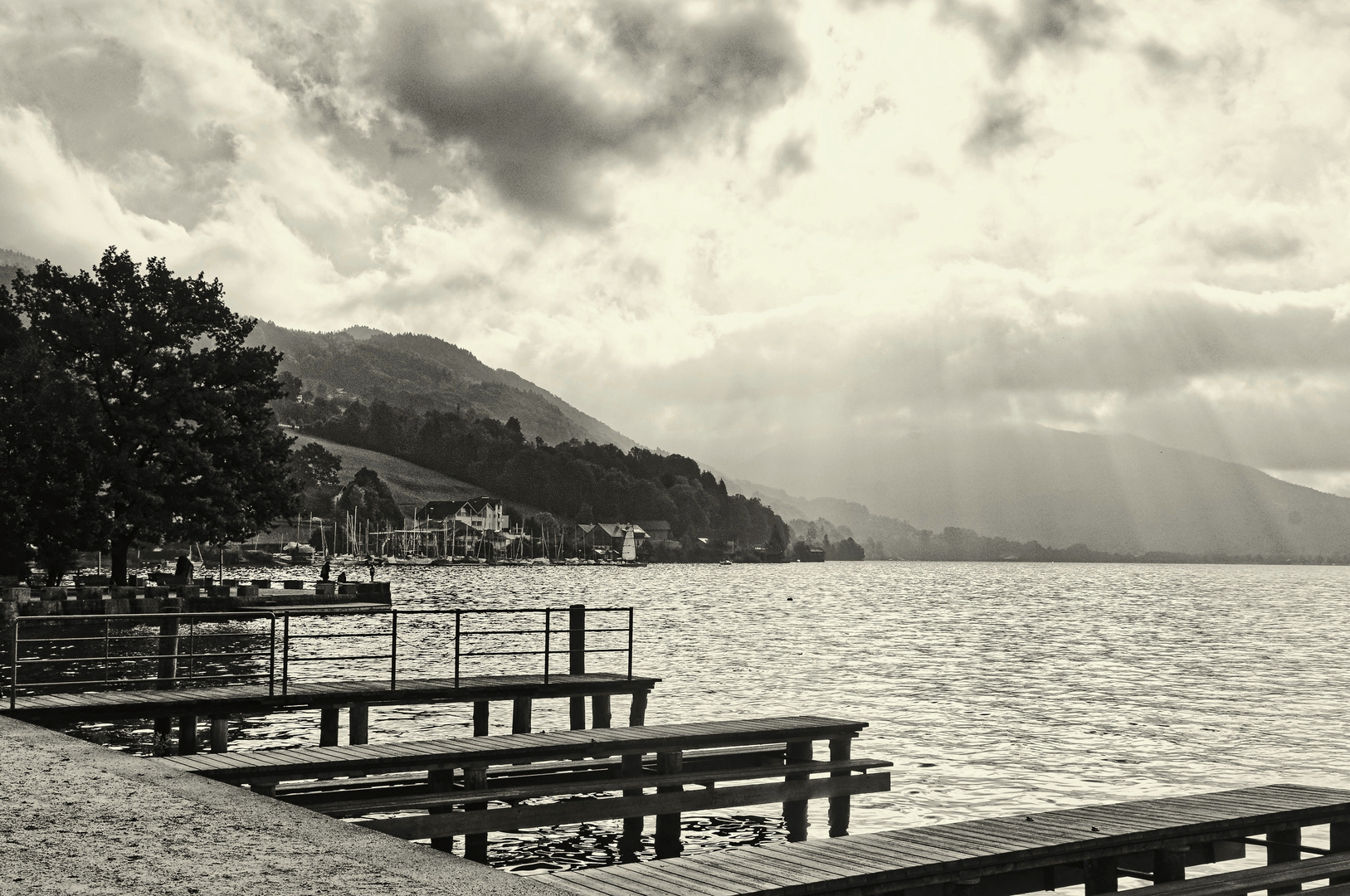 Wetterumschwung am Mondsee