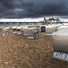 Wetterumschwung am Ostseestrand