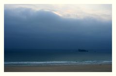 Wetterumschwung am Strand von Toulinget