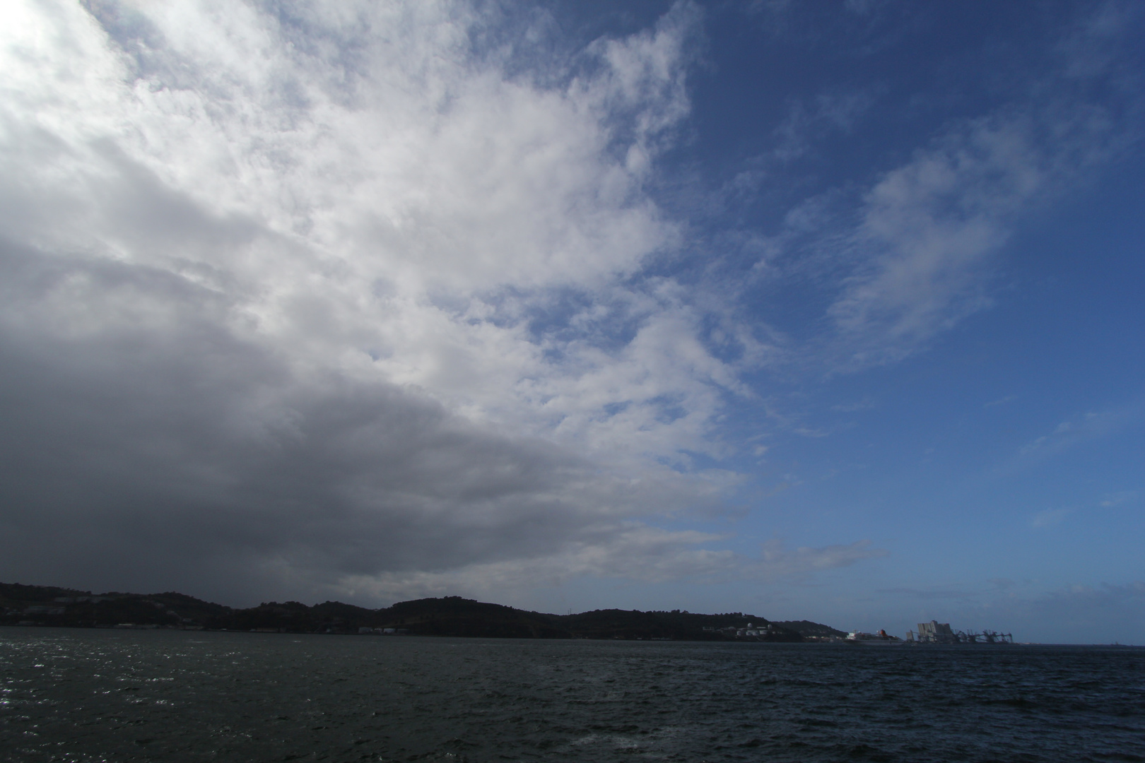 Wetterumschwung am Tejo