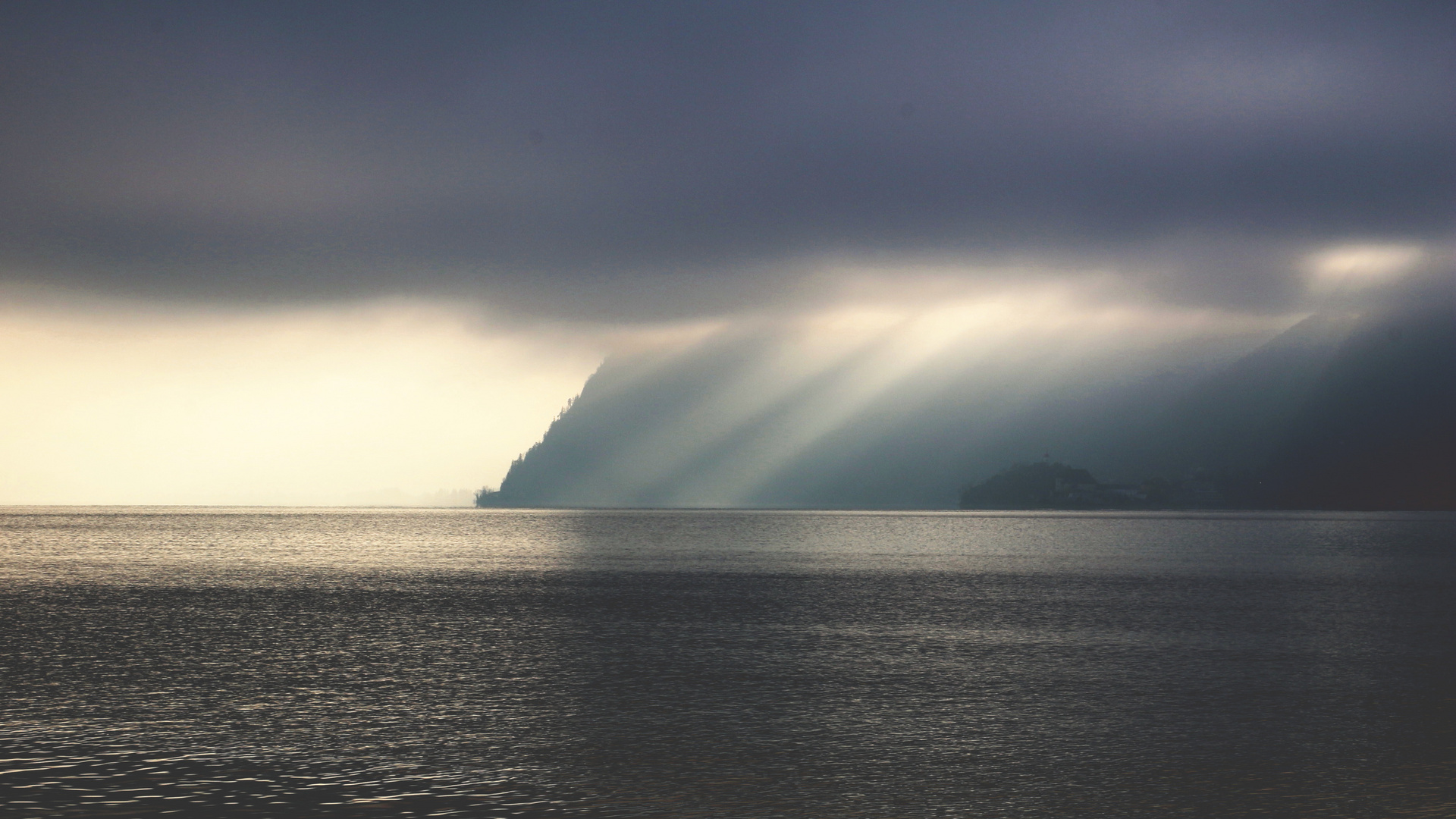 Wetterumschwung am Traunsee