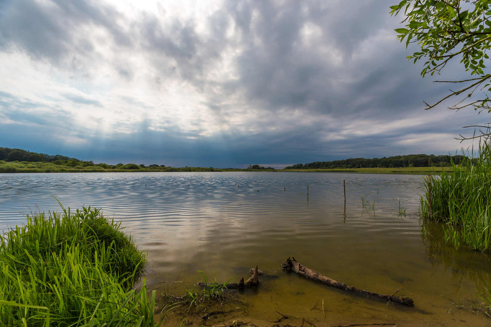 Wetterumschwung am Winderatter See