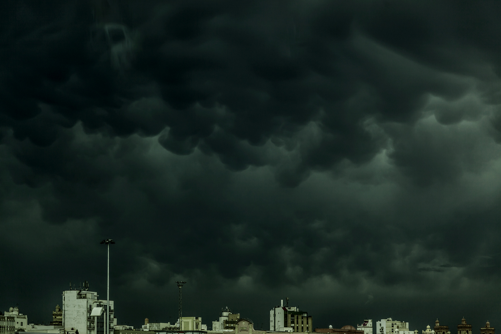 Wetterumschwung über Cádiz