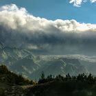 Wetterunbilden am Cirque de Cilaos