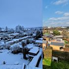 Wetterwechsel am 01. April - 10 Stunden zwischen beiden Aufnahmen