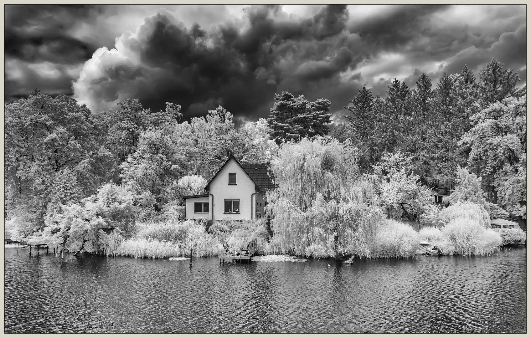 Wetterwechsel am See