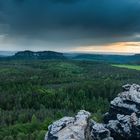 Wetterwechsel auf dem Gohrisch