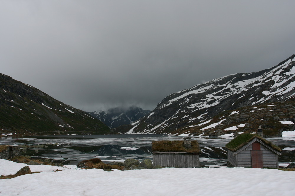 Wetterwechsel im Gaularfjell Norwegen