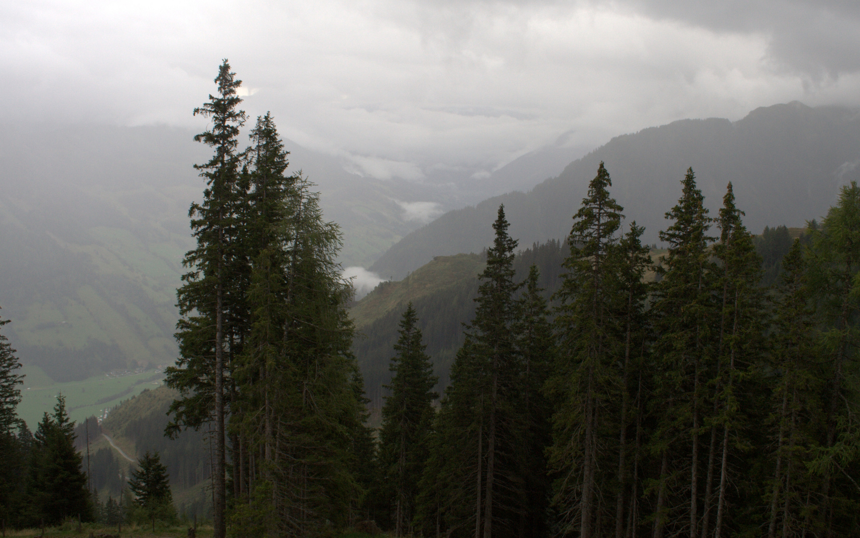 Wetterwechsel im Rauris Tal