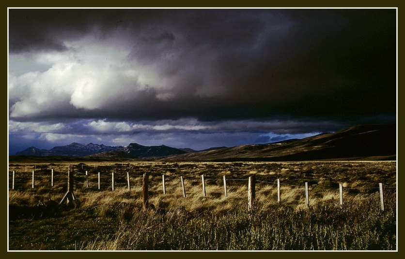 Wetterwechsel in Patagonien