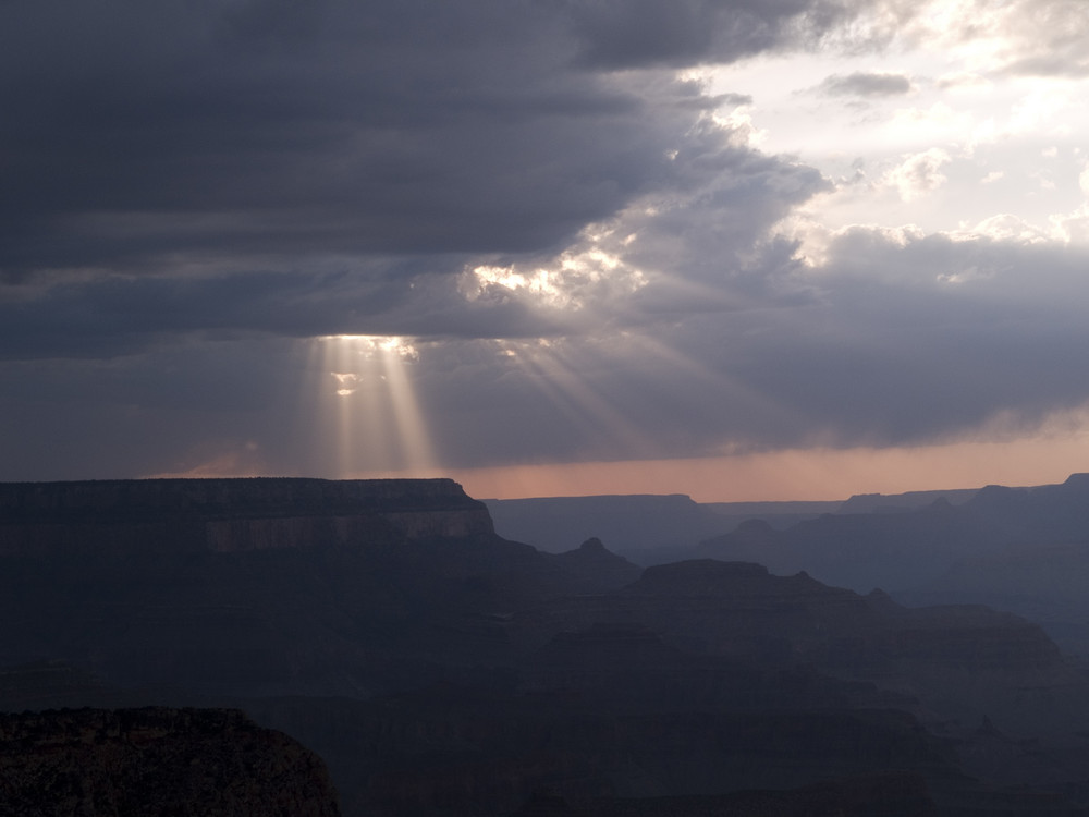 Wetterwechsel - Moran-Pt., Grand Canyon