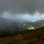 Wetterwechsel-von grau auf schwarz