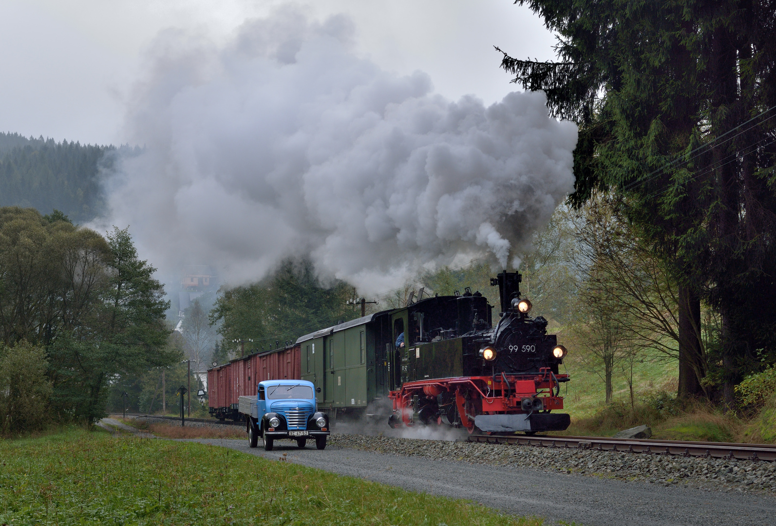 Wettrennen in Schmalzgrube