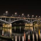 Wettsteinbrücke Basel bei Nacht