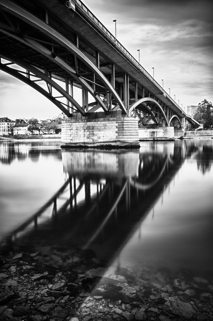 Wettsteinbrücke Basel HDR