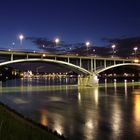 Wettsteinbrücke by Night