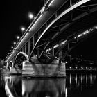 Wettsteinbrücke nach der Herbstmesse