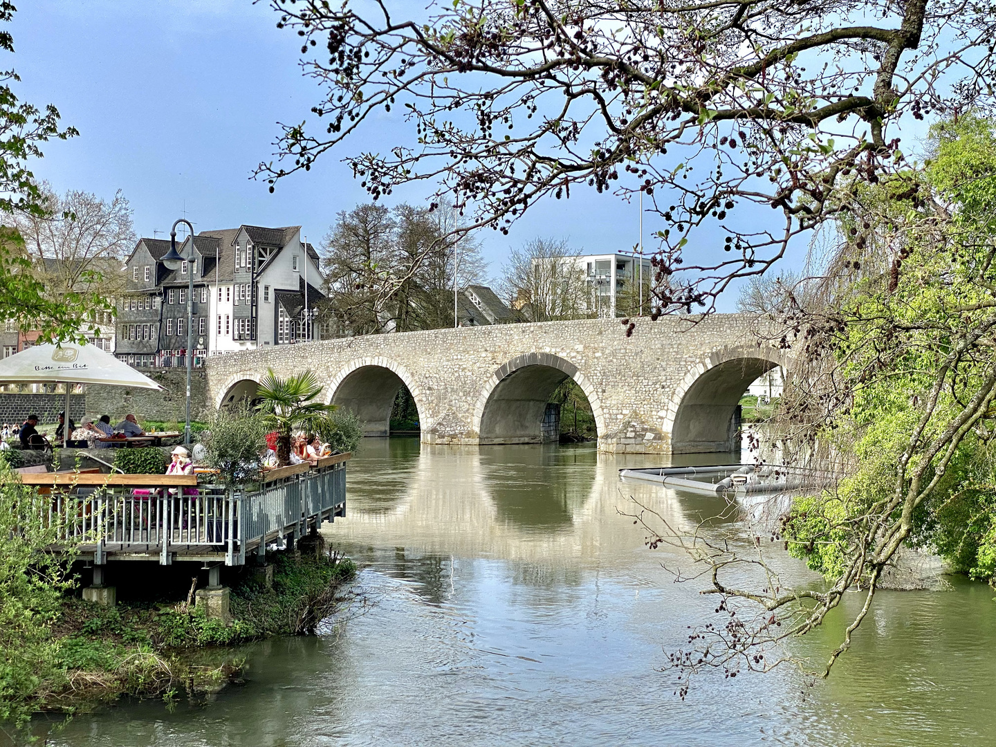 Wetzlar, alte Lahnbrücke 