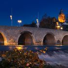 Wetzlar - alte Lahnbrücke mit Dom