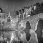 Wetzlar bei Nacht - Alte Lahnbrücke -