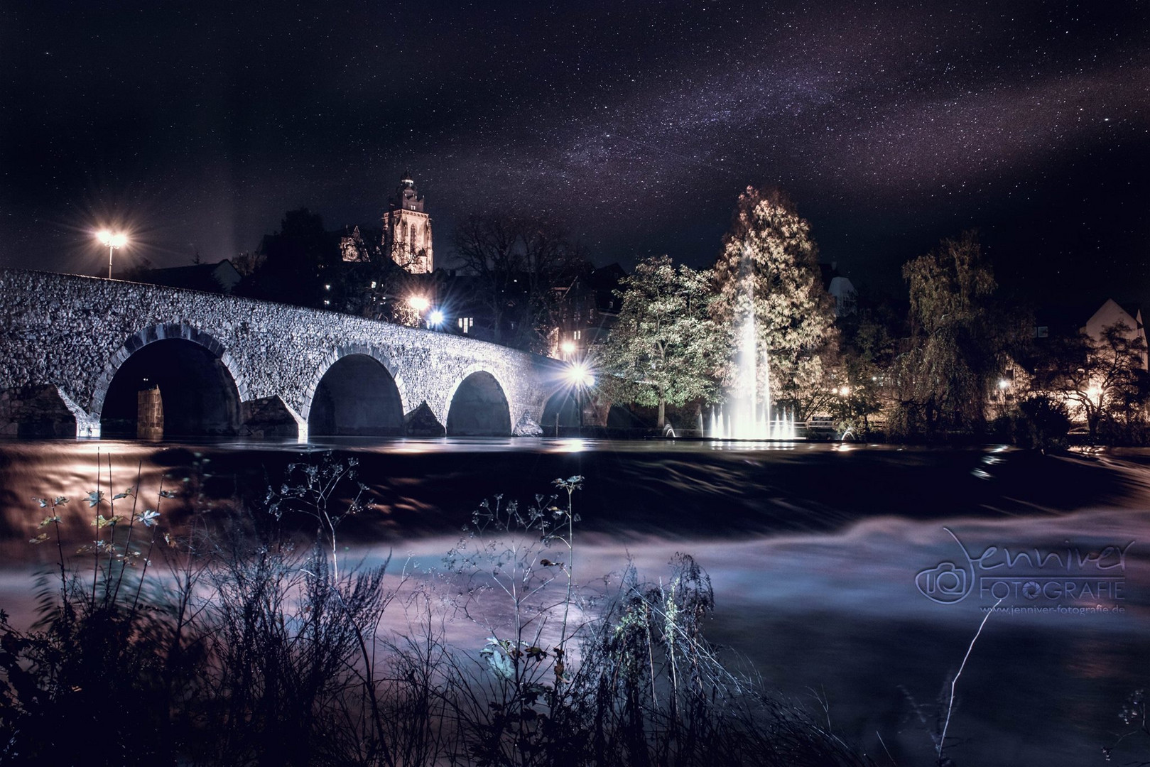 Wetzlar bei Nacht 