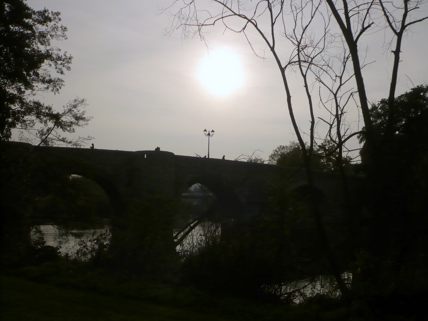 Wetzlar : Brücke bei Nacht