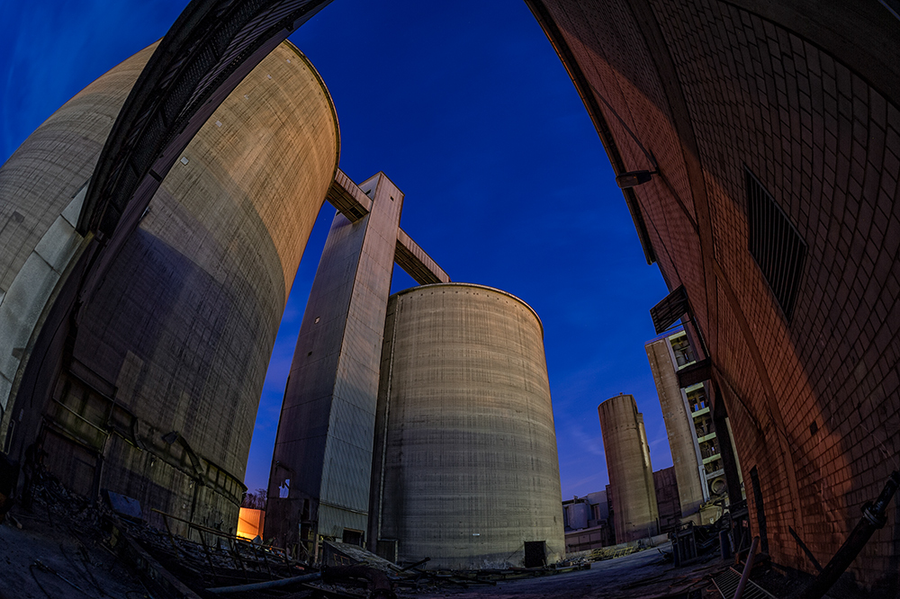 Wetzlar - ehm. Buderus - Silos abgerissen