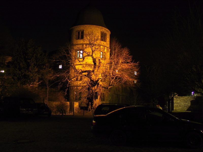 Wewelsburg bei Nacht