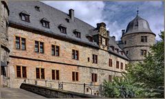 Wewelsburg, Bergschloss im Stadtteil Wewelsburg
