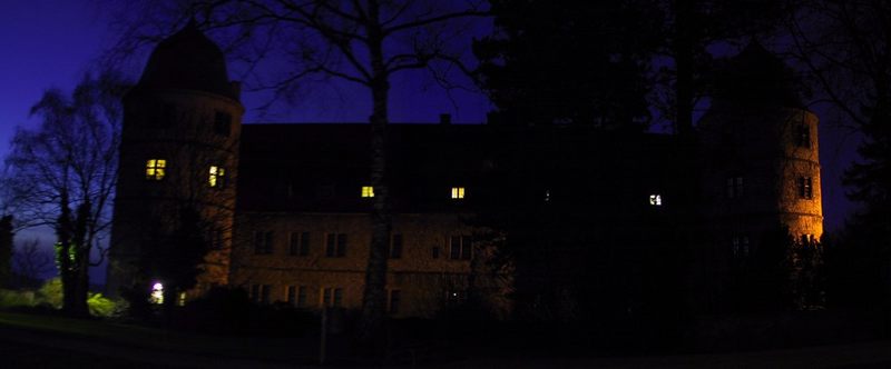 Wewelsburg in der Dämmerung