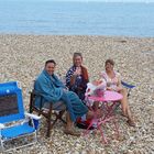 Weymouth Beach nach Feierabend