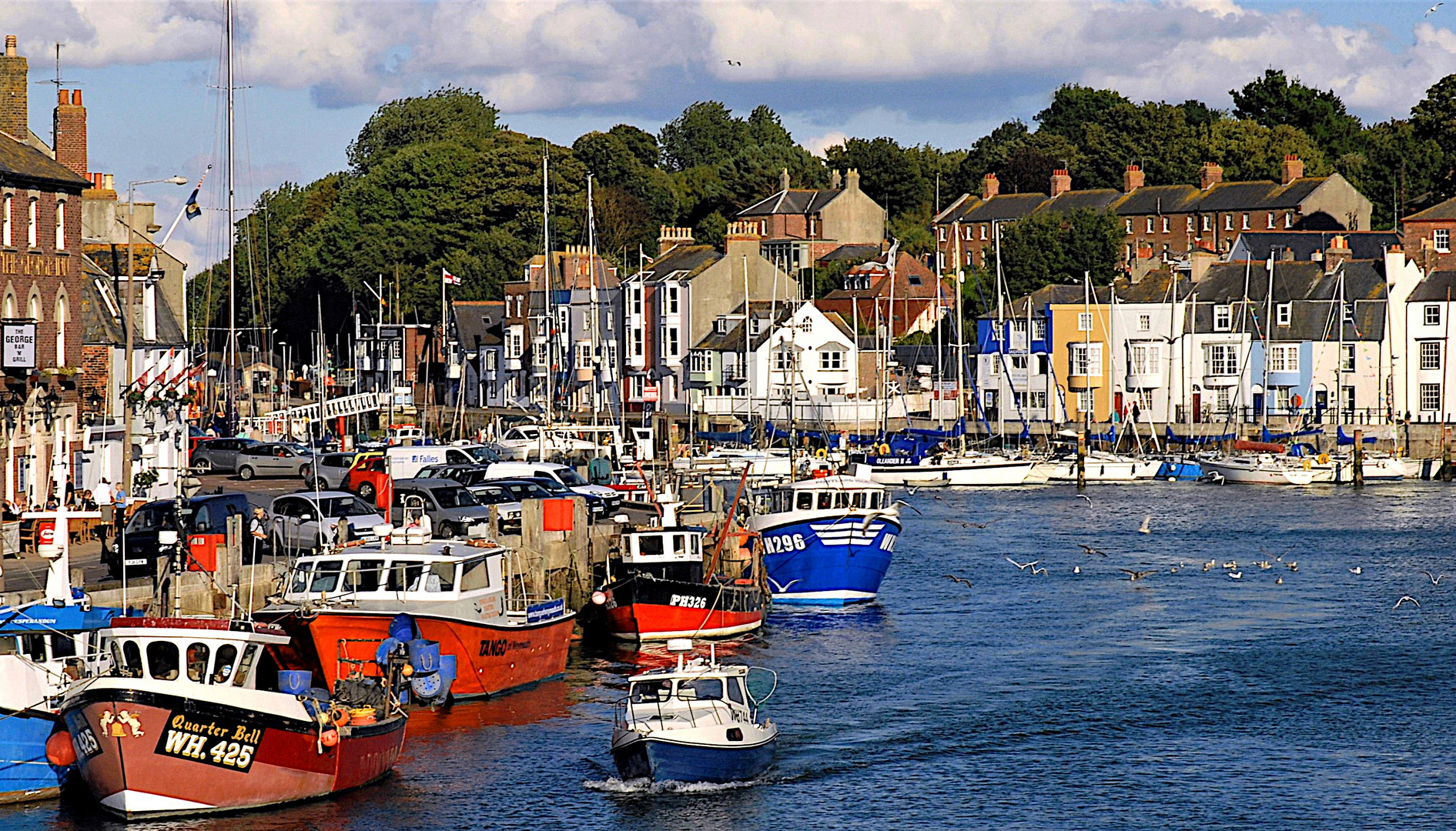 Weymouth harbour (Dorset)