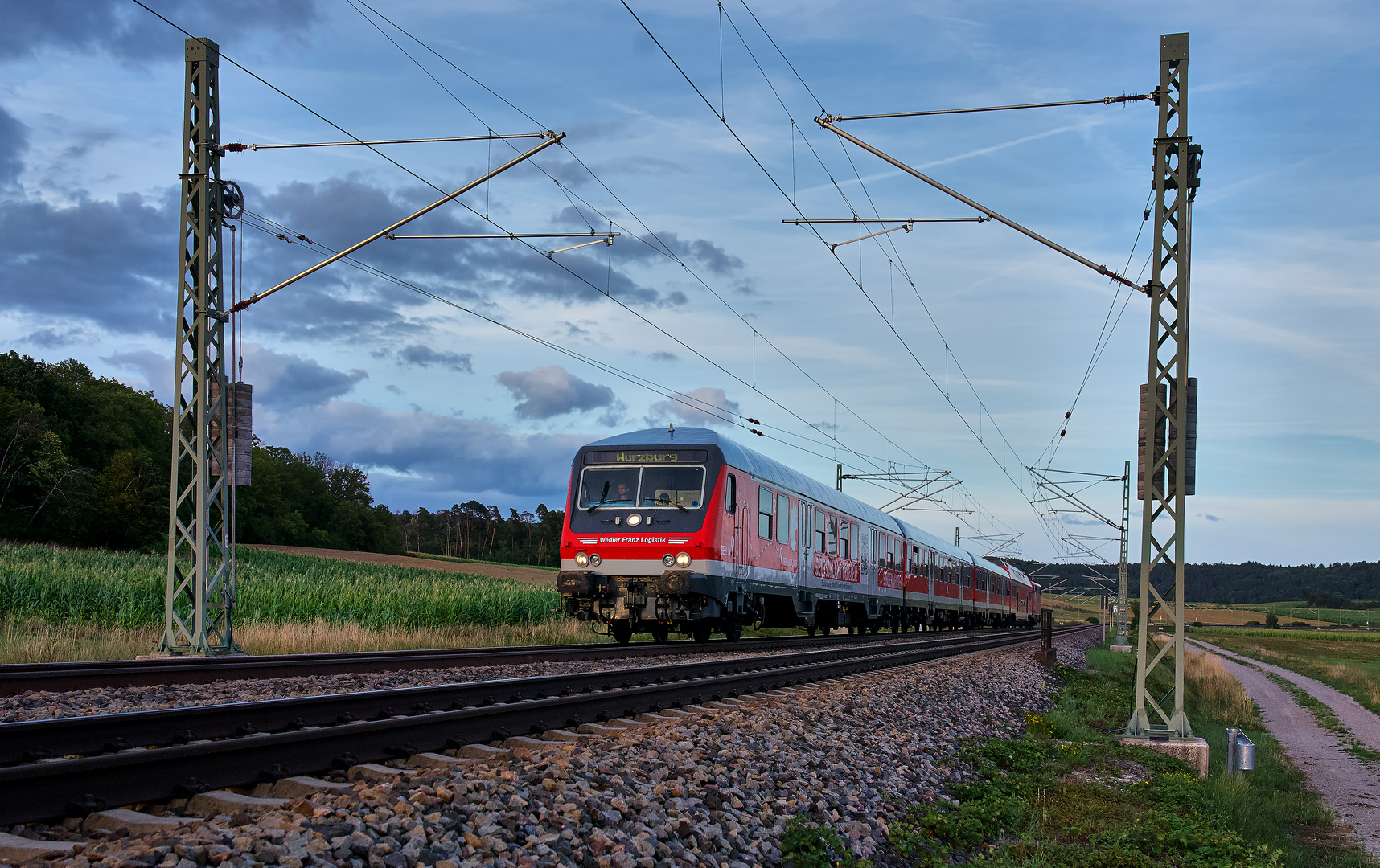 WFL Ersatzzug Steuerwagen Oberdachstetten 1