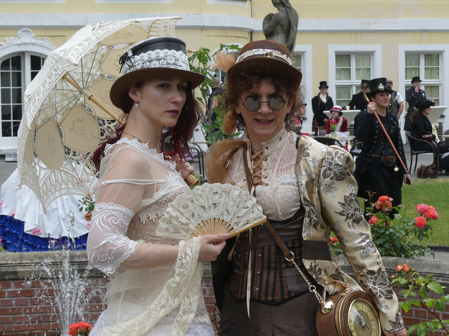 WGT Leipzig 2019 - Steampunk Village am Gohliser Schlösschen