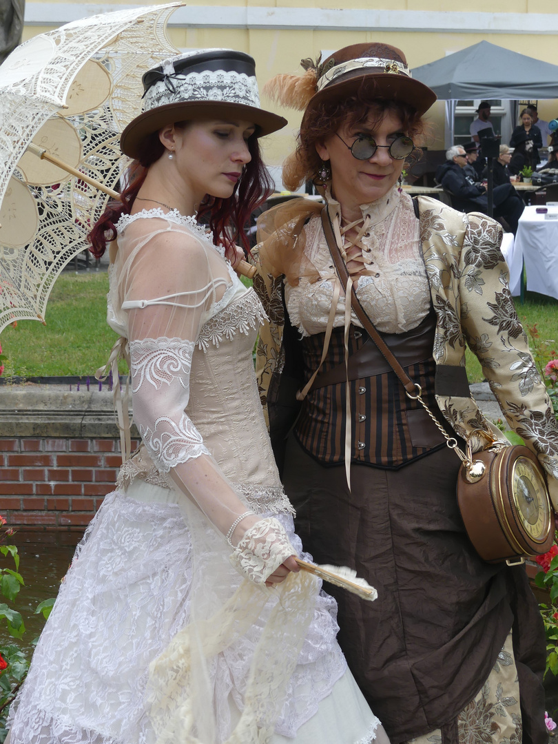 WGT Leipzig 2019 - Steampunk Village am Gohliser Schlösschen