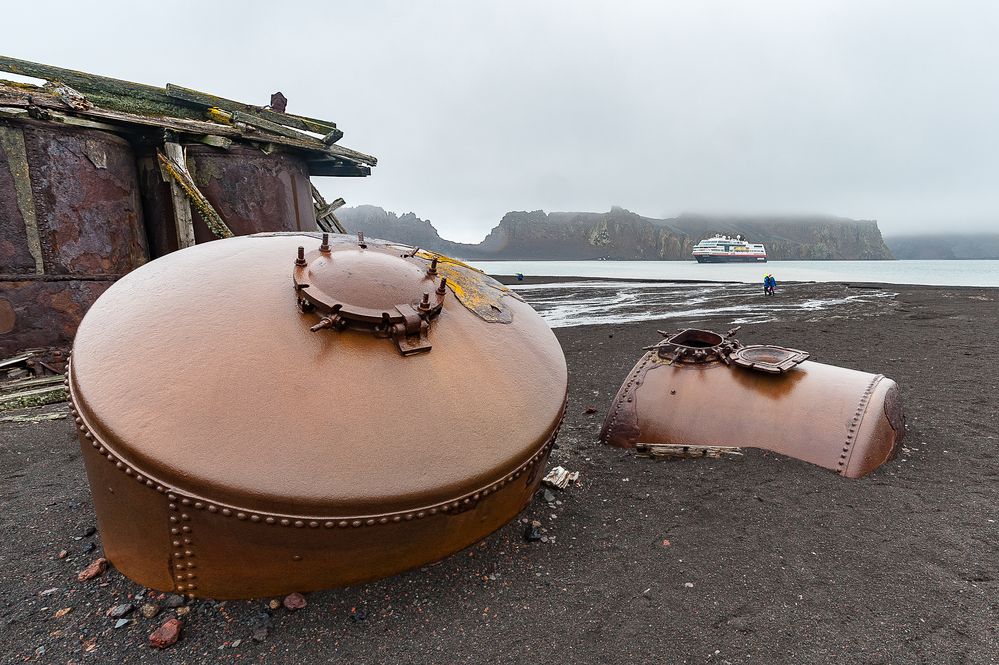 Whalers Bay Damfkocher