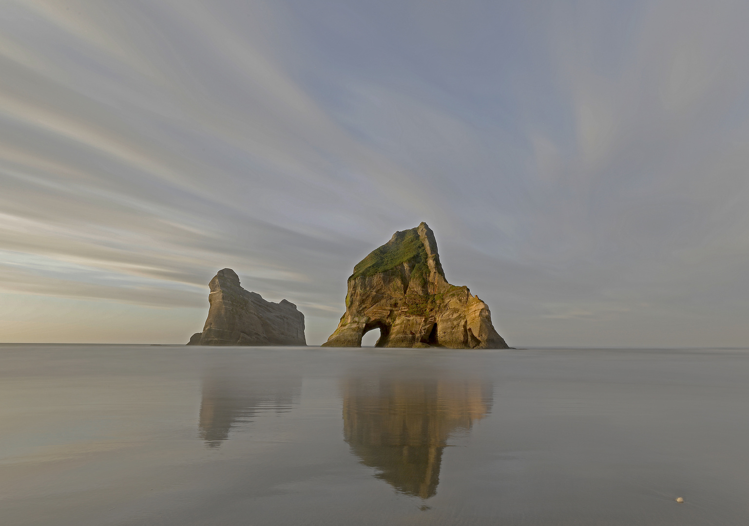 Wharariki Beach