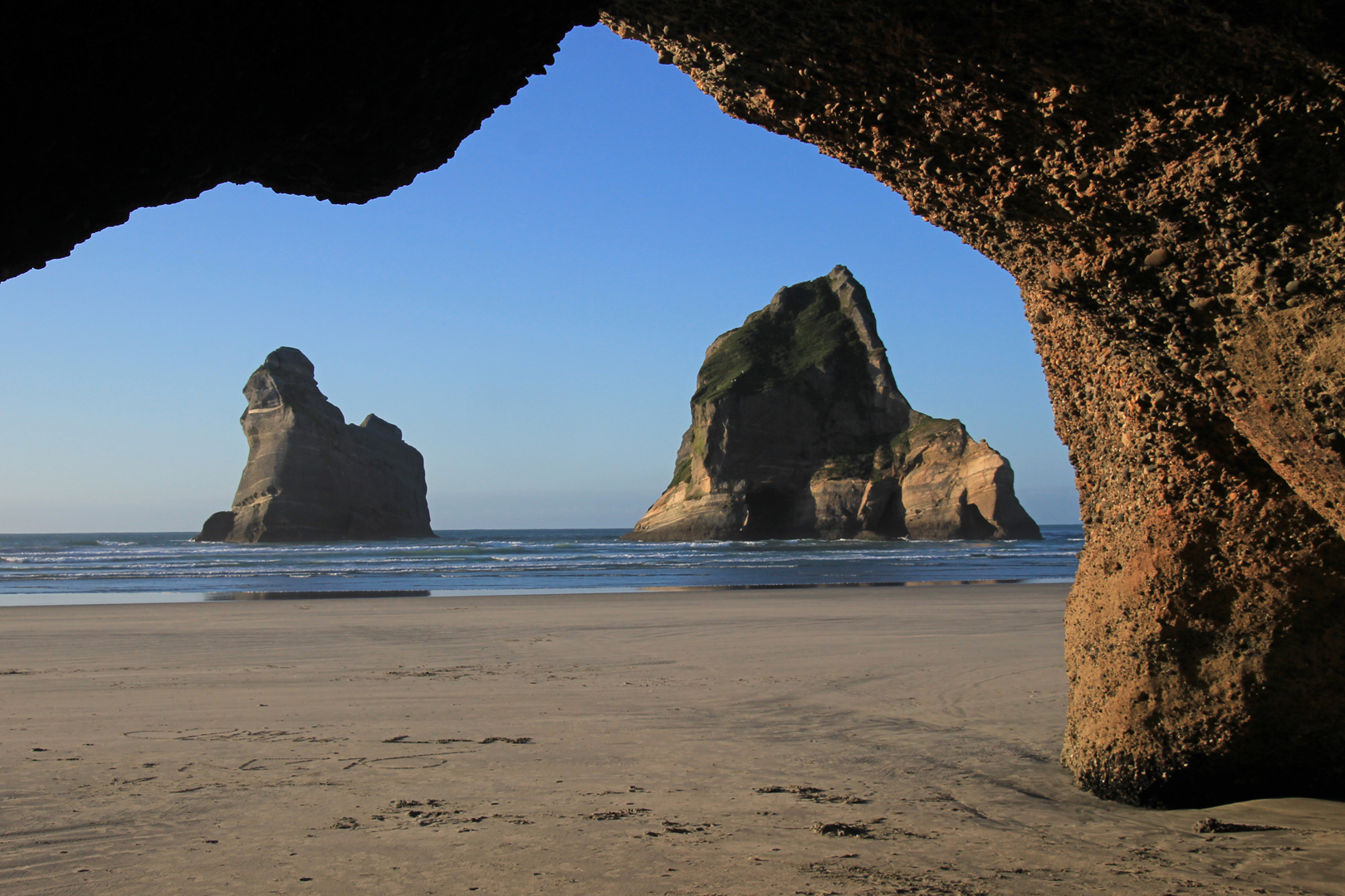 Wharariki Beach